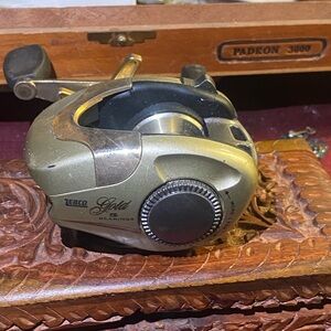 GBC 500 zebco gold 5 bearings E2 fishing reel